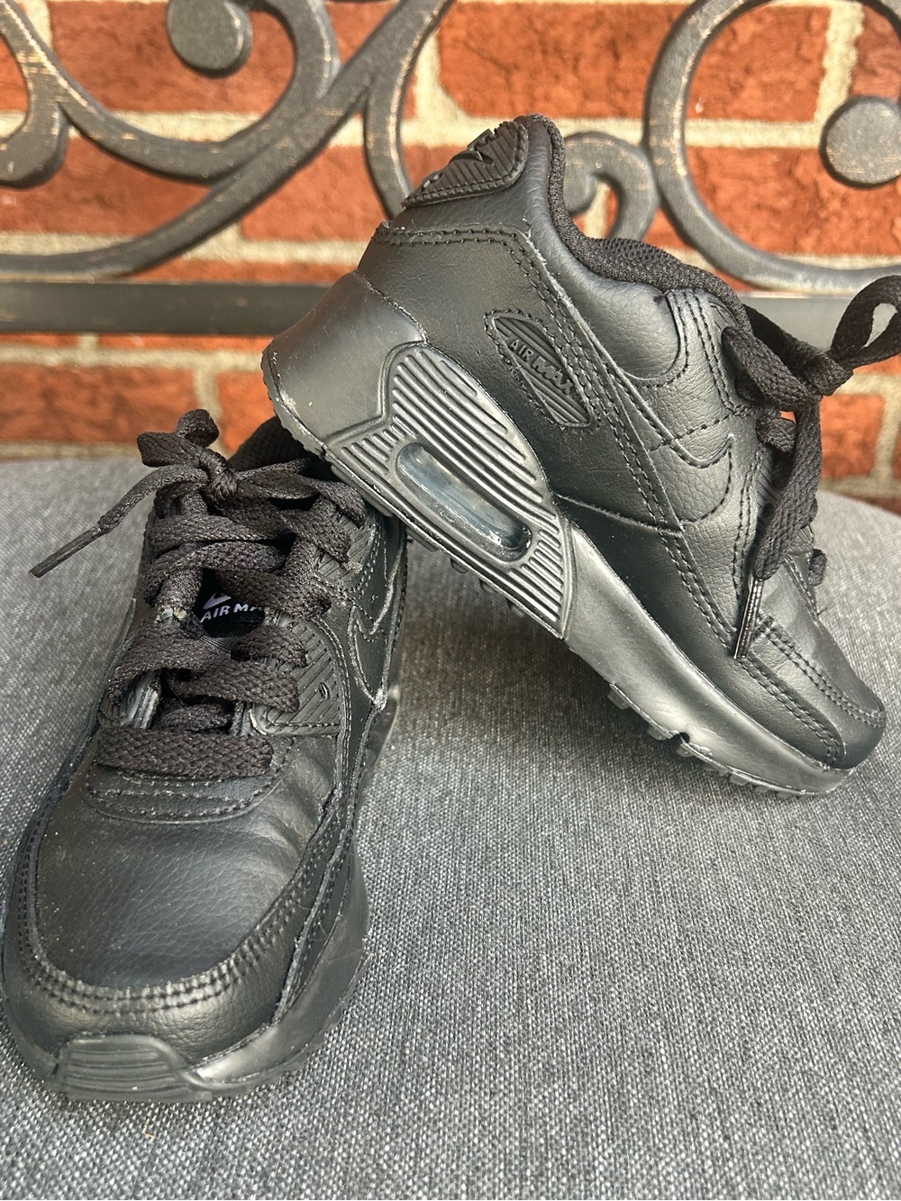 Nike Air Max 90 Black Size 12C Unisex Kids